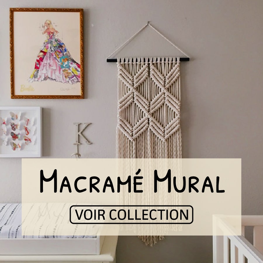 Décoration Murale Créative Feuille de Coton Macramé pour Salon Décoration Murale Créative Feuille de Coton Macramé pour Salon