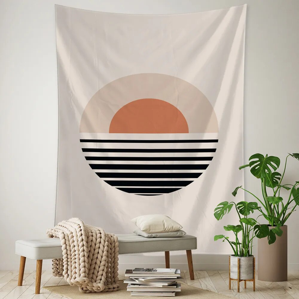 Tenture Bohème Coucher de Soleil