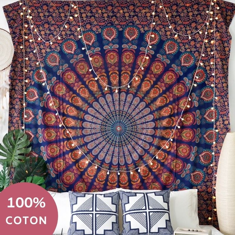 Tenture Coton Indien Zen