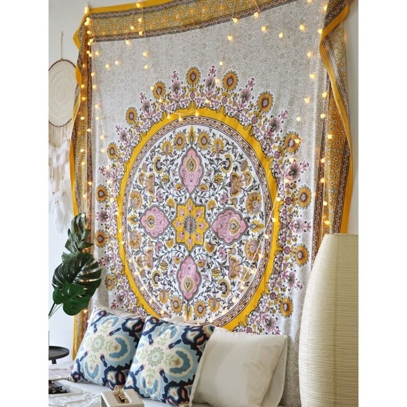 Tenture Coton Mandala Hippie