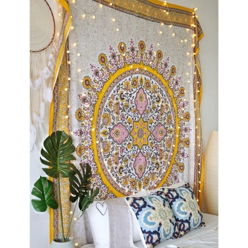 Tenture Coton Mandala Hippie