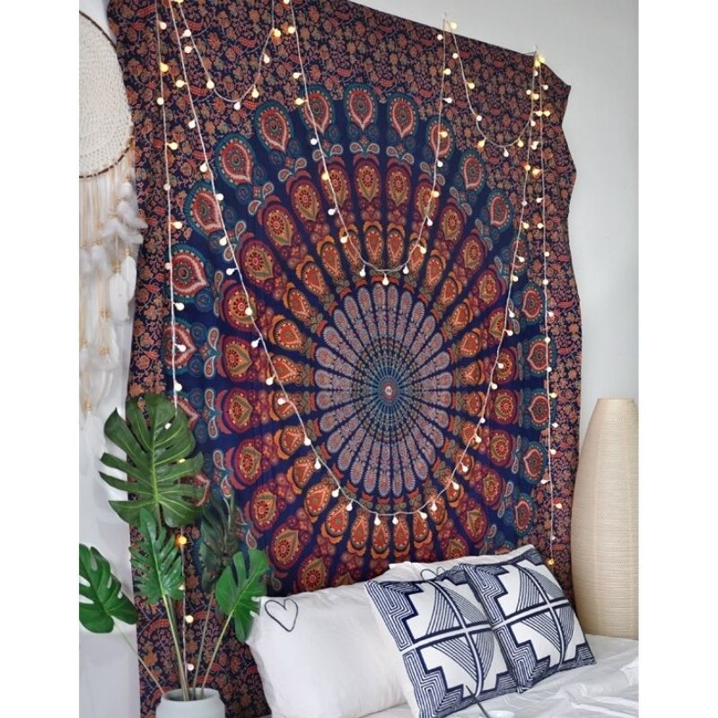 Tenture Coton Indien Zen