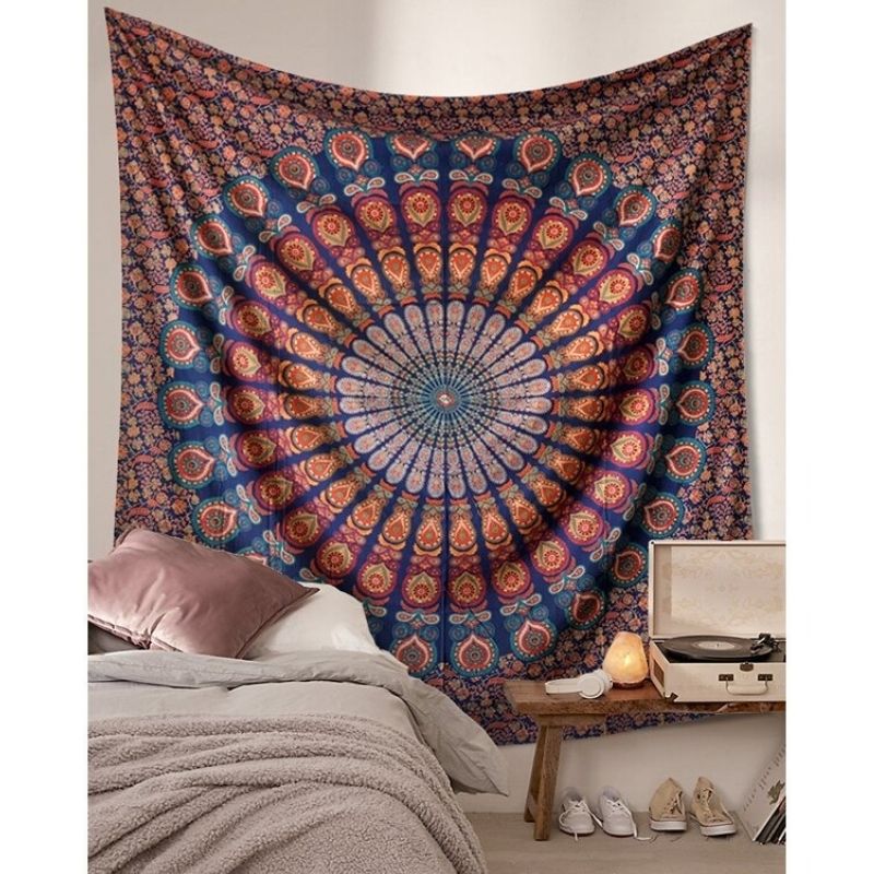 Tenture Coton Indien Zen