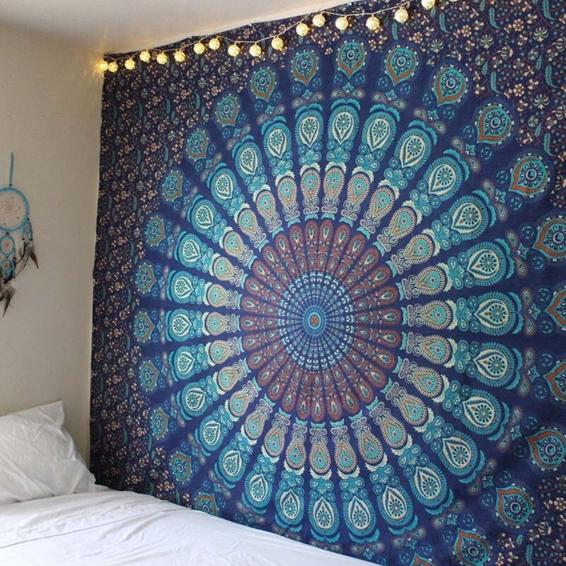 Tenture Hippie Mandala Kaléidoscope