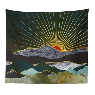 Tenture Japonaise Crépuscule