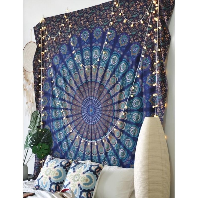 Tenture Murale Coton Mandala