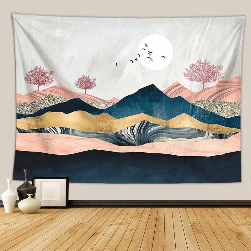 Drap de Mur Paysage Poétique
