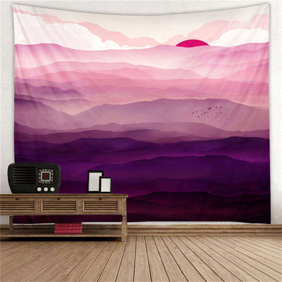 Tenture Japonaise Aurore