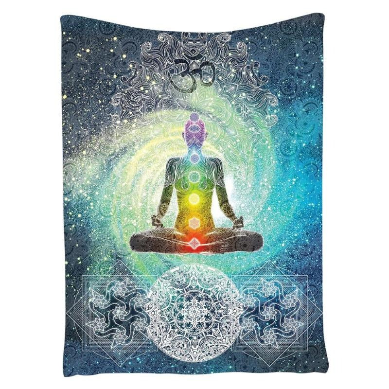 Tenture de Yoga 7 Chakras