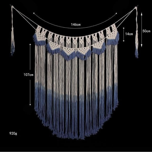Grand Macramé Tête de Lit