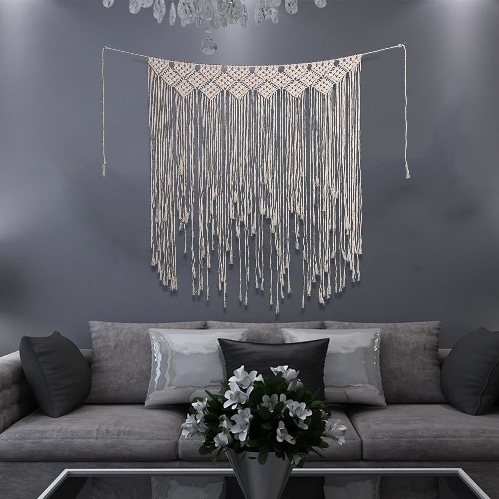 Guirlande Murale en Macramé