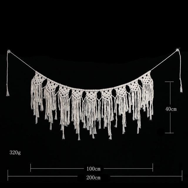 Guirlande Tissée en Macramé Tanba