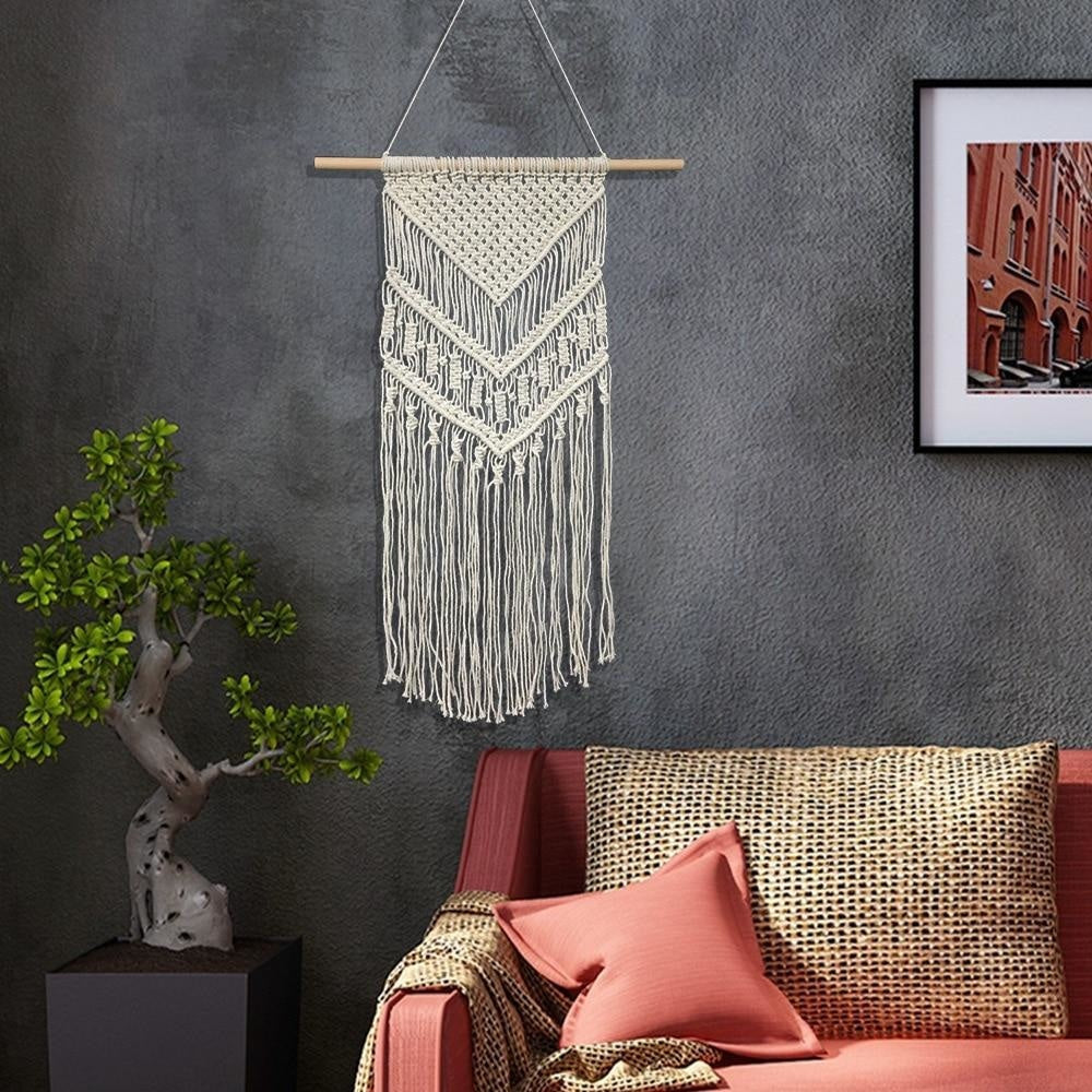 Long Macramé Mural