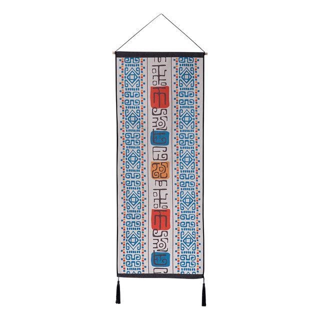 Longue Tenture Murale Ethnique - 120 x 47cm