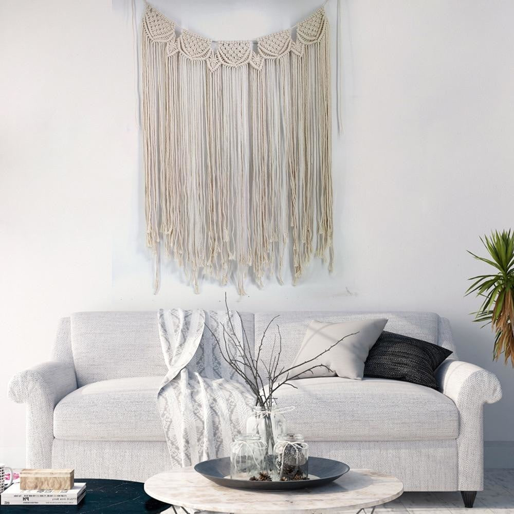 Macramé Mural Tête de Lit
