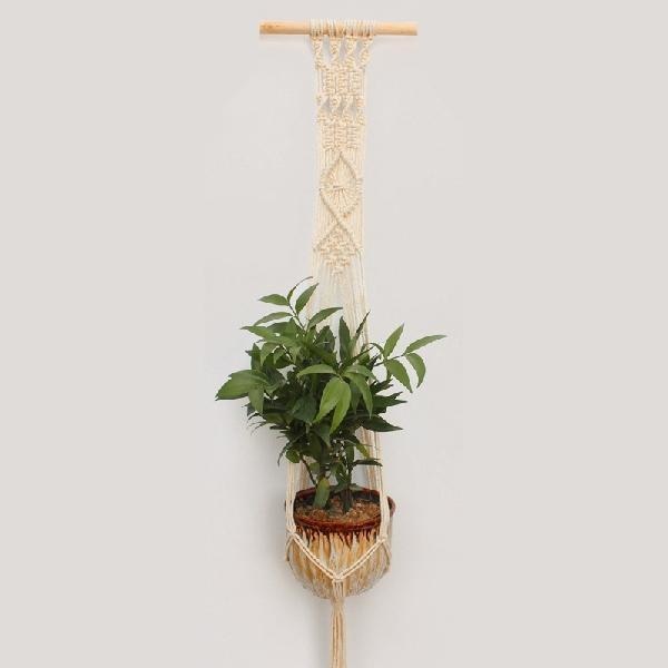 Macramé Suspension Pot de Fleur