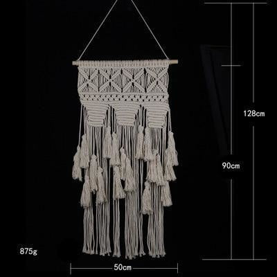 Macramé Tissage Mural Sansa