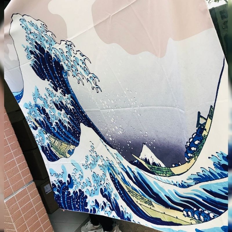 Tenture Grande Vague de Kanagawa