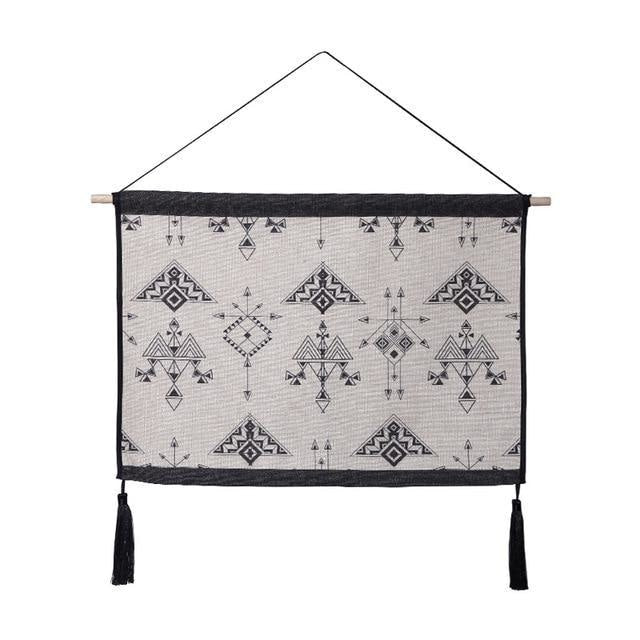 Tapisserie Courte Motif Indien - 39 x 54cm