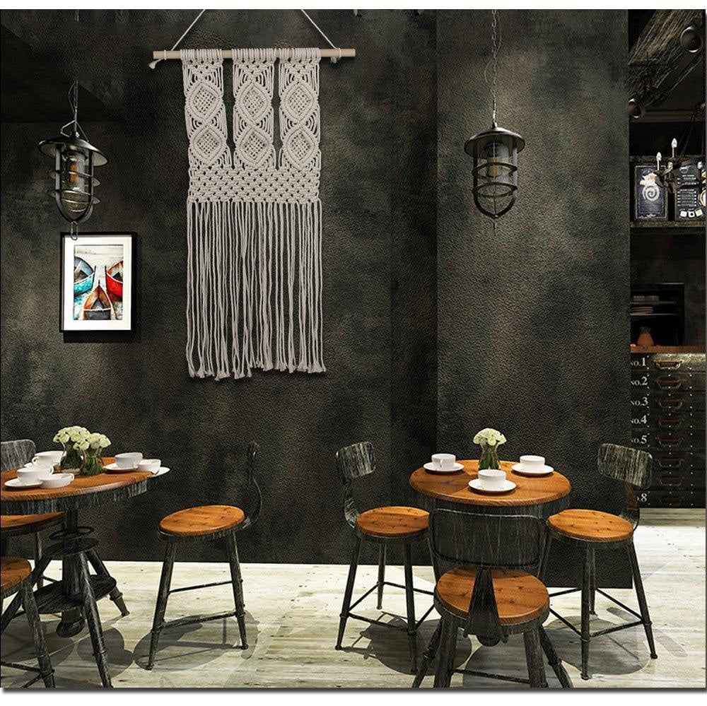 Tapisserie Murale en Macramé Thassa