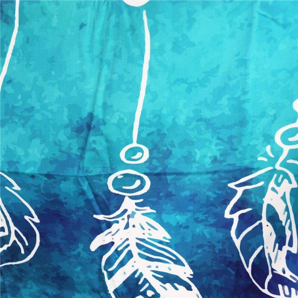 Tenture Hippie Attrape-Rêve Bleu