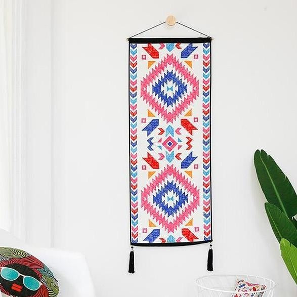 Tenture Longue Aztec