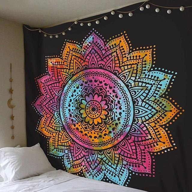 Tenture Mandala Multicolore
