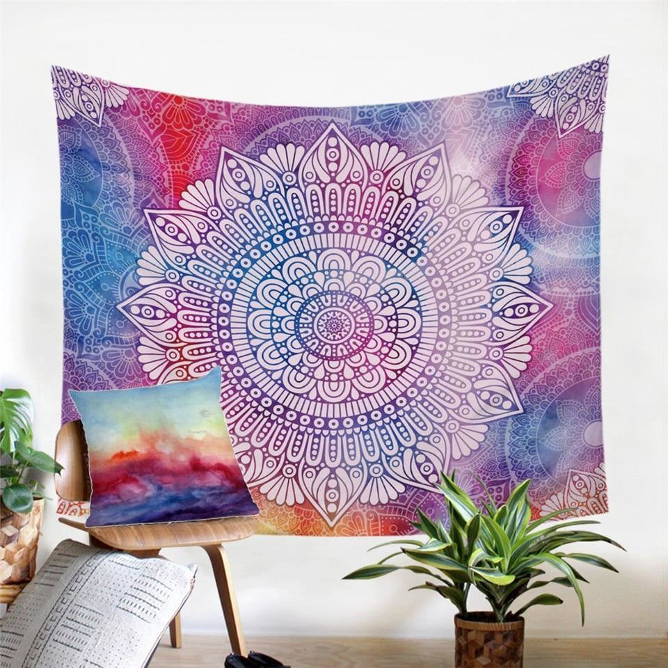 Tenture Mandala Nébuleuse