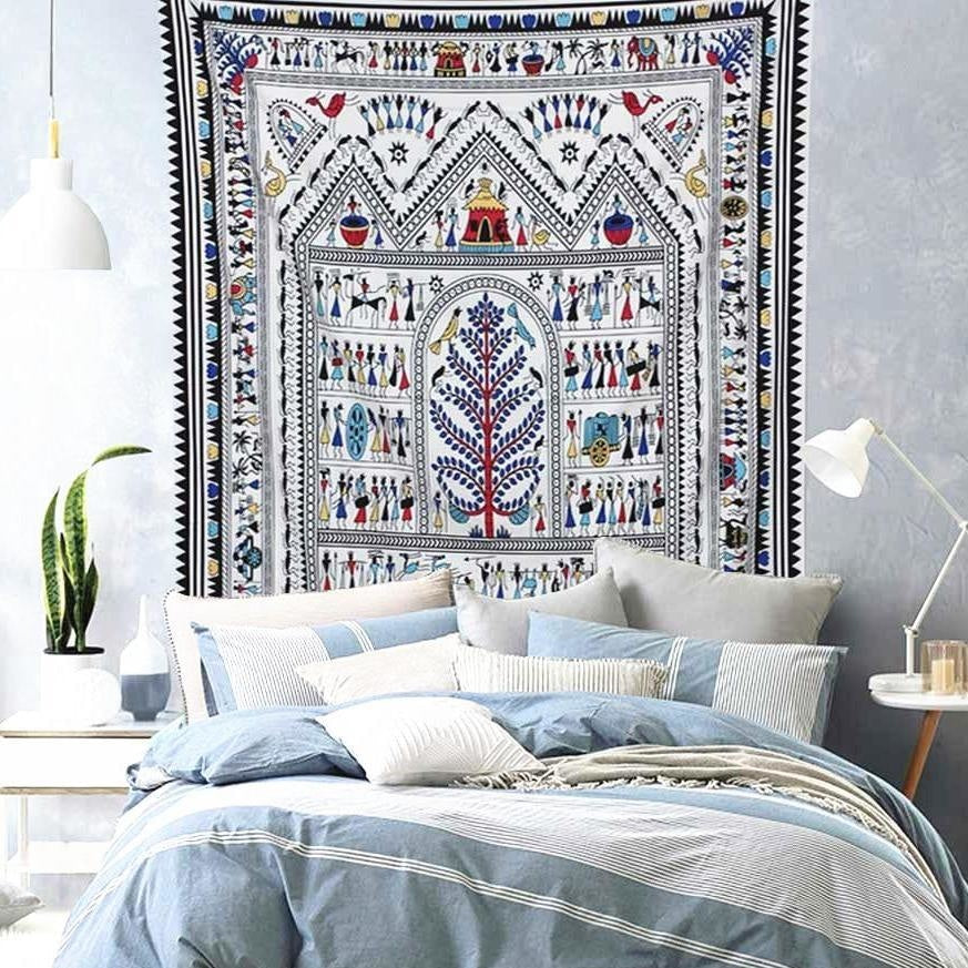 Tenture Murale Africaine Batik