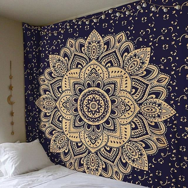 Tenture Murale Mandala Floral