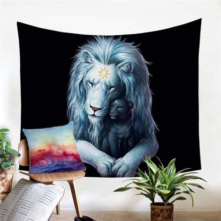 Tenture Psychédélique Child of Light by JoJoesArt - 130 x 150cm