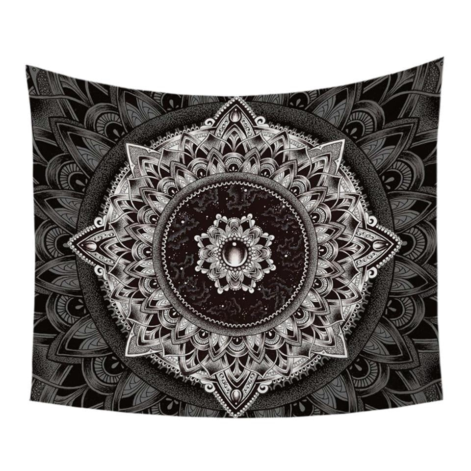 Tenture Psychédélique Mandala by Brizbazaar