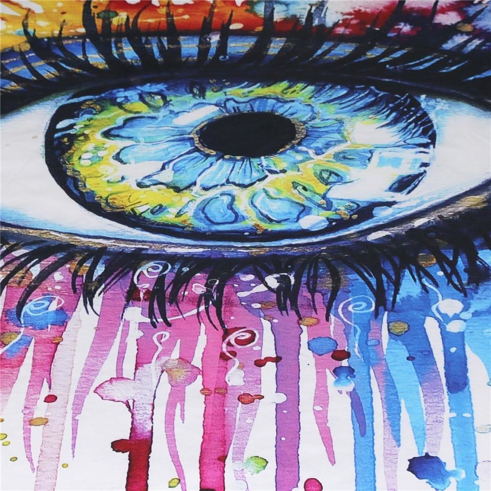 Tenture Psychédélique Rainbow Fire by Pixie Cold Art