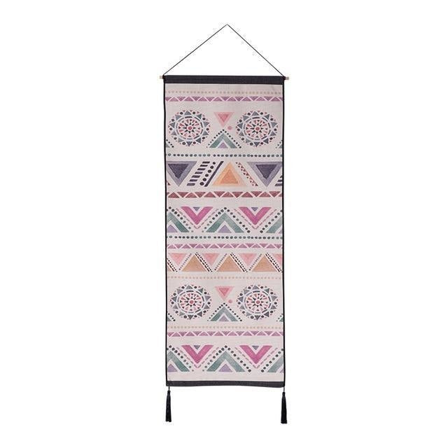 Tenture Tapisserie Motif Boho - 120 x 47cm
