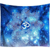 Tenture Indienne Symbole Om - 150 x 130cm