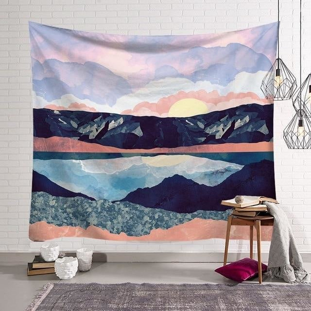 Tenture Nordique Aurore - 200x150cm
